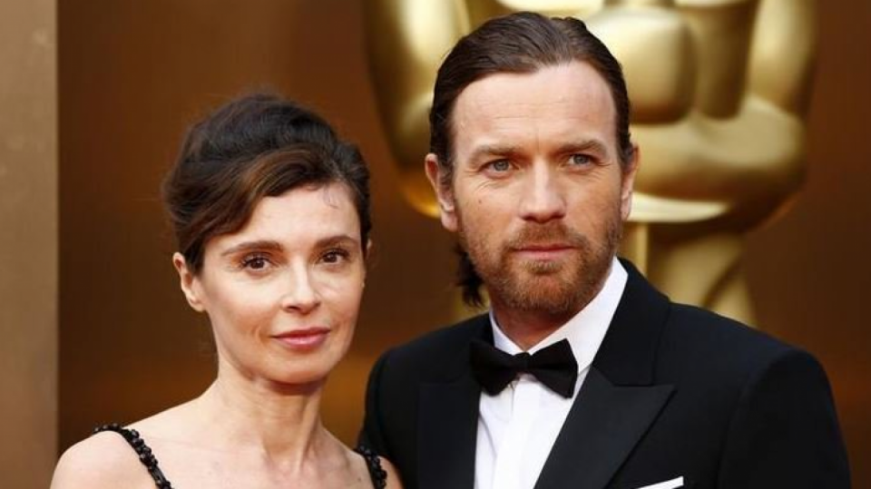 Ewan McGregor s manželkou